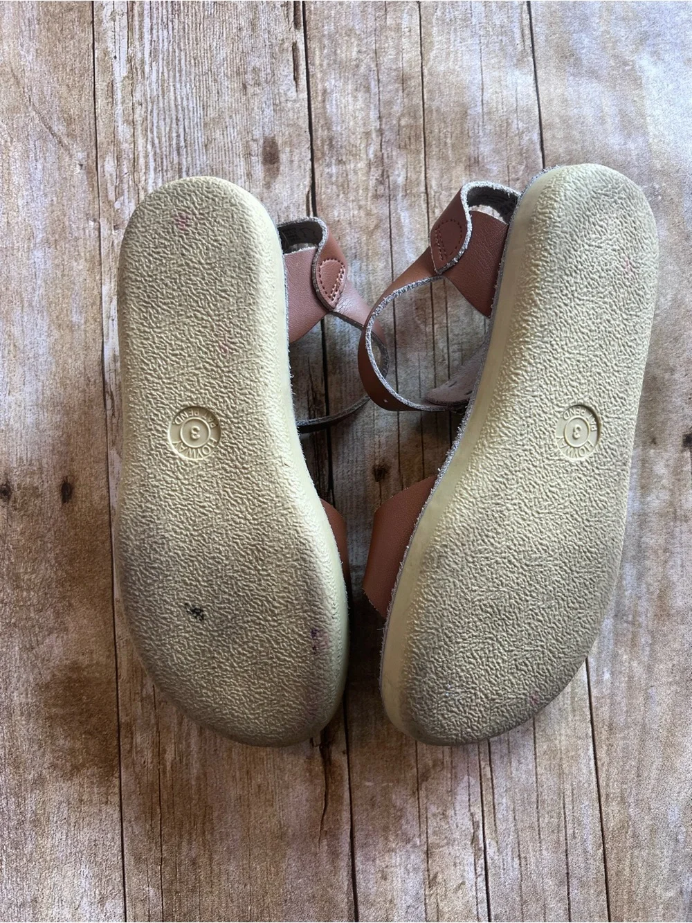 Girls Brown Salt Water Surfer Sandal